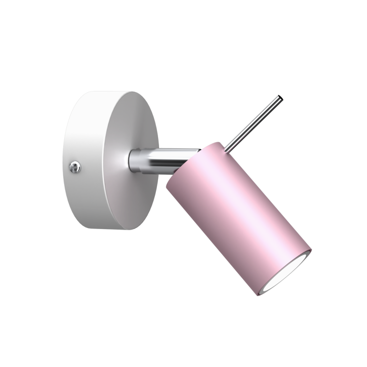 Kinkiet PRESTON PINK/WHITE 1x mini GU10 MLP7626 Milagro