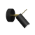 Kinkiet PRESTON GOLD/BLACK 1x mini GU10 MLP7634 Milagro
