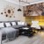 Lampa wisząca ERIK Sawn black/Patinated wood 2XE27 MLP7639 Milagro