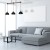 Lampa wisząca ERIK Sawn black/Patinated wood 3XE27 MLP7640 Milagro