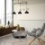 Lampa wisząca ERIK Sawn black/Patinated wood 3XE27 MLP7640 Milagro