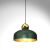 Lampa Wisząca HARALD GOLD/GREEN 1xE27 MLP7694 Milagro