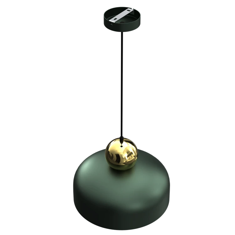 Lampa Wisząca HARALD GOLD/GREEN 1xE27 MLP7694 Milagro