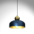Lampa Wisząca HARALD GOLD/NAVY BLUE 1xE27 MLP7695 Milagro