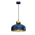 Lampa Wisząca HARALD GOLD/NAVY BLUE 1xE27 MLP7695 Milagro