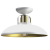 Lampa sufitowa FELIX WHITE/GOLD 1xE27 MLP7703 Milagro
