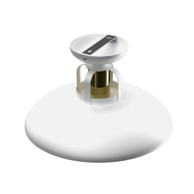 Lampa sufitowa FELIX WHITE/GOLD 1xE27 MLP7703 Milagro