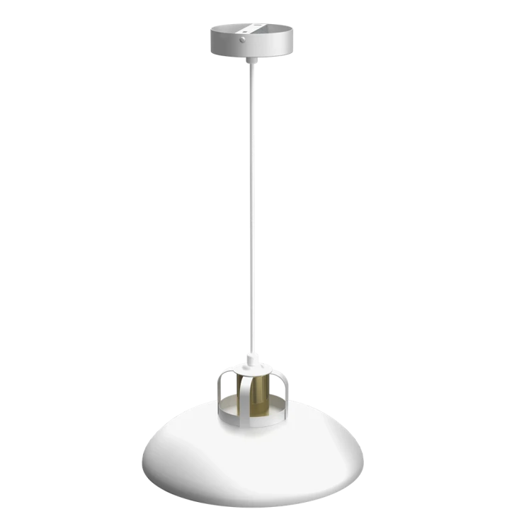 Lampa wisząca FELIX WHITE/GOLD 1xE27 MLP7704 Milagro