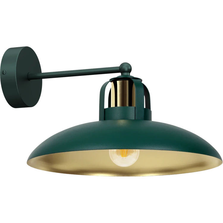 Kinkiet FELIX GREEN/GOLD 1xE27 MLP7707 Milagro