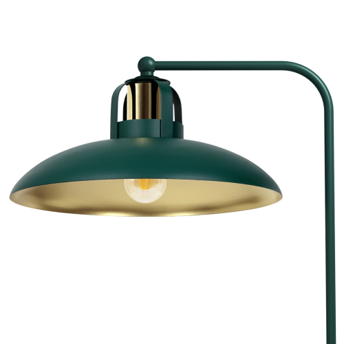 Lampka biurkowa FELIX GREEN/GOLD 1xE27 MLP7711 Milagro