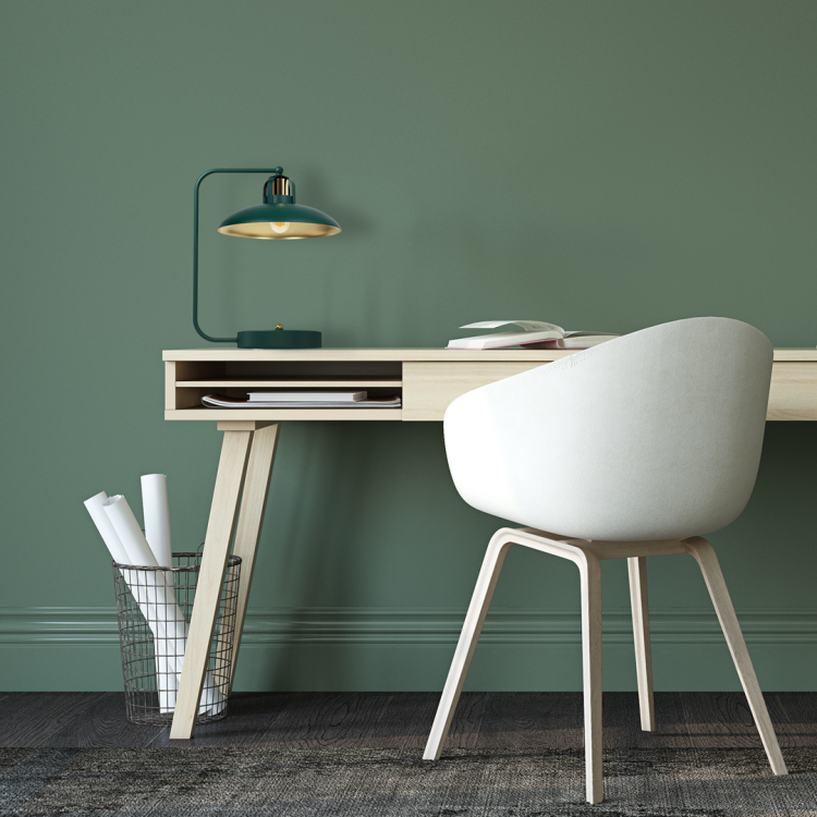 Lampka biurkowa FELIX GREEN/GOLD 1xE27 MLP7711 Milagro