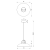 Lampa wisząca FELIX NAVY BLUE/GOLD 1xE27 MLP7714 Milagro