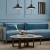 Lampa wisząca FELIX NAVY BLUE/GOLD 2xE27 MLP7715 Milagro