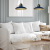 Lampa wisząca FELIX NAVY BLUE/GOLD 2xE27 MLP7715 Milagro