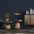 Lampka biurkowa FELIX NAVY BLUE/GOLD 1xE27 MLP7716 Milagro