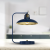 Lampka biurkowa FELIX NAVY BLUE/GOLD 1xE27 MLP7716 Milagro