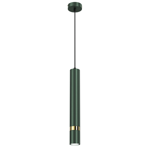 Lampa sufitowa wisząca natynkowa JOKER GREEN/GOLD 1xGU10 MLP7720 Milagro 1x GU10 50-90cm Spot oprawa oświetleniowa nowoczesna Industrialna Loft nawierzchniowa metal zwis zielony zielona złoty zielono złota Inspiracje Premium