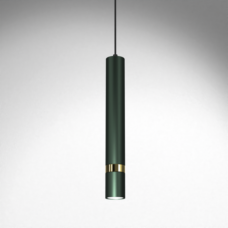 Lampa sufitowa wisząca natynkowa JOKER GREEN/GOLD 1xGU10 MLP7720 Milagro 1x GU10 50-90cm Spot oprawa oświetleniowa nowoczesna Industrialna Loft nawierzchniowa metal zwis zielony zielona złoty zielono złota Inspiracje Premium