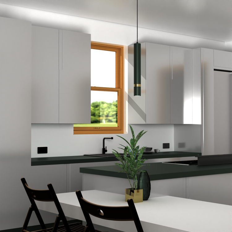 Lampa sufitowa wisząca natynkowa JOKER GREEN/GOLD 1xGU10 MLP7720 Milagro 1x GU10 50-90cm Spot oprawa oświetleniowa nowoczesna Industrialna Loft nawierzchniowa metal zwis zielony zielona złoty zielono złota Inspiracje Premium