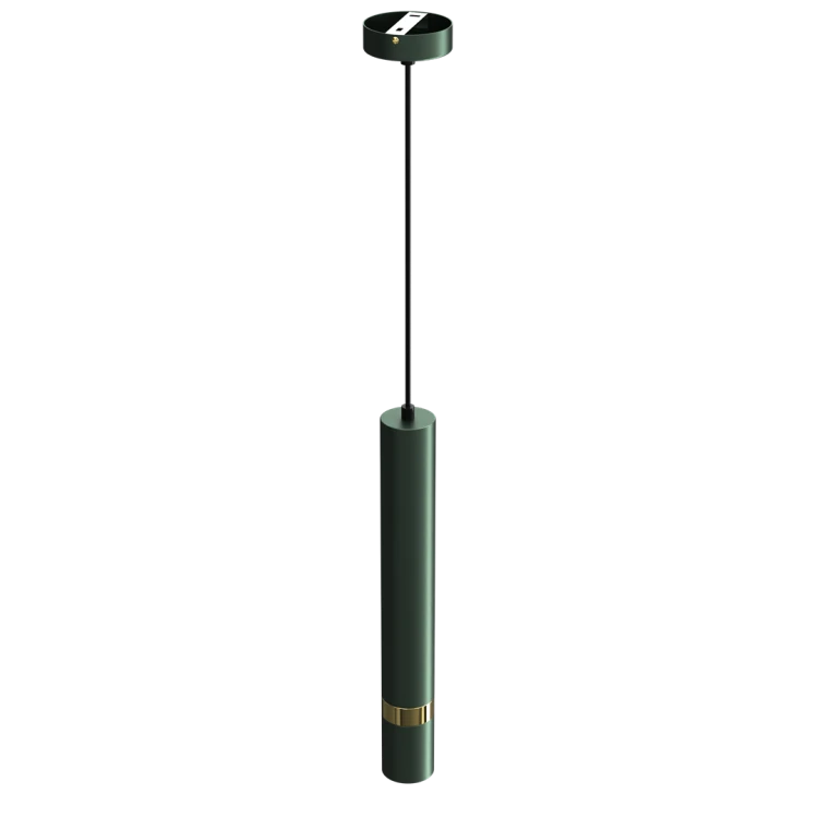 Lampa sufitowa wisząca natynkowa JOKER GREEN/GOLD 1xGU10 MLP7720 Milagro 1x GU10 50-90cm Spot oprawa oświetleniowa nowoczesna Industrialna Loft nawierzchniowa metal zwis zielony zielona złoty zielono złota Inspiracje Premium