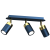 Lampa sufitowa listwa natynkowa JOKER NAVY BLUE/GOLD 3xGU10 MLP7724 Milagro 3x GU10 34cm Spot oprawa oświetleniowa nowoczesna ścienna Industrialna Loft nawierzchniowa metal granatowy granatowa złoty granatowo złota Inspiracje Premium
