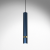 Lampa sufitowa wisząca natynkowa JOKER NAVY BLUE/GOLD 1xGU10 MLP7725 Milagro 1x GU10 50-90cm Spot oprawa oświetleniowa nowoczesna Industrialna Loft nawierzchniowa metal zwis granatowy granatowa złoty granatowo złota Inspiracje Premium