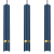 Lampa sufitowa wisząca natynkowa JOKER NAVY BLUE/GOLD 3xGU10 MLP7726 Milagro 3x GU10 60cm Spot oprawa oświetleniowa nowoczesna Industrialna Loft nawierzchniowa metal zwis granatowy granatowa złoty granatowo złota Inspiracje Premium