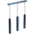 Lampa sufitowa wisząca natynkowa JOKER NAVY BLUE/GOLD 3xGU10 MLP7726 Milagro 3x GU10 60cm Spot oprawa oświetleniowa nowoczesna Industrialna Loft nawierzchniowa metal zwis granatowy granatowa złoty granatowo złota Inspiracje Premium