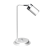 Lampa biurkowa Industrialna Loft JOKER WHITE/CHROME 1xGU10 MLP7751 Milagro GU10 36cm nowoczesna lampka nocna stołowa regulowana metalowa biała biało chrom Inspiracje Premium