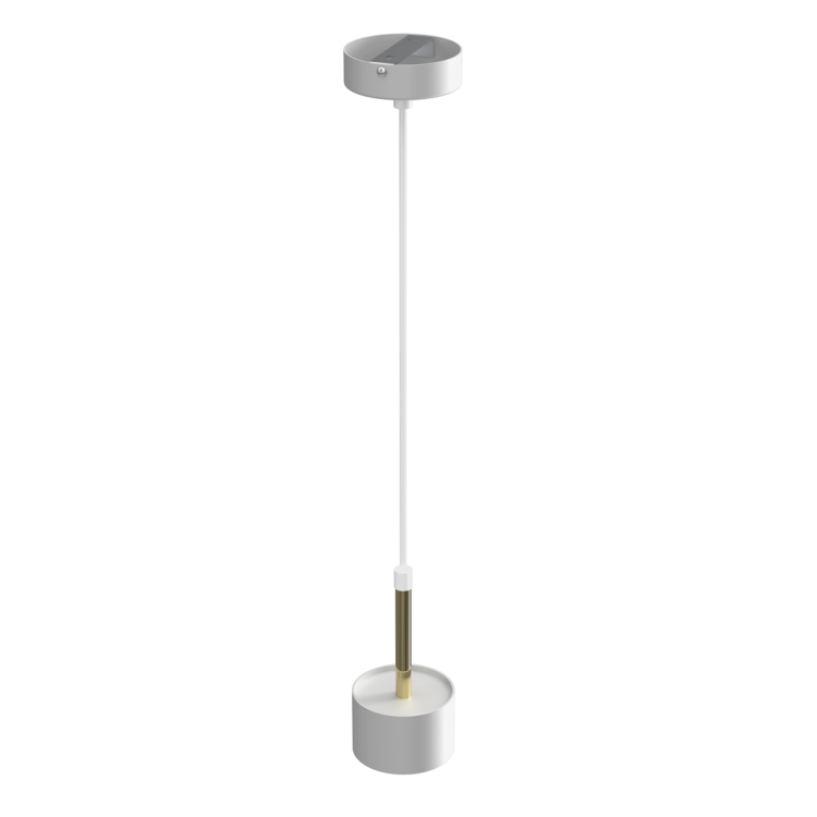 Lampa wisząca ARENA WHITE/GOLD 1xGX53 MLP7754 Milagro