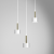 Lampa wisząca ARENA WHITE/GOLD 3xGX53 MLP7756 Milagro