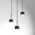 Lampa wisząca ARENA BLACK/GOLD 3xGX53 MLP7762 Milagro