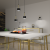 Lampa wisząca ARENA BLACK/GOLD 3xGX53 MLP7762 Milagro