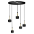 Lampa wisząca ARENA BLACK/GOLD 5xGX53 MLP7763 Milagro