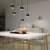 Lampa wisząca ARENA BLACK/GOLD 5xGX53 MLP7763 Milagro