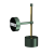 Kinkiet ARENA GREEN/GOLD 1xGX53 MLP7765 Milagro