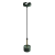 Lampa wisząca ARENA GREEN/GOLD 1xGX53 MLP7766 Milagro