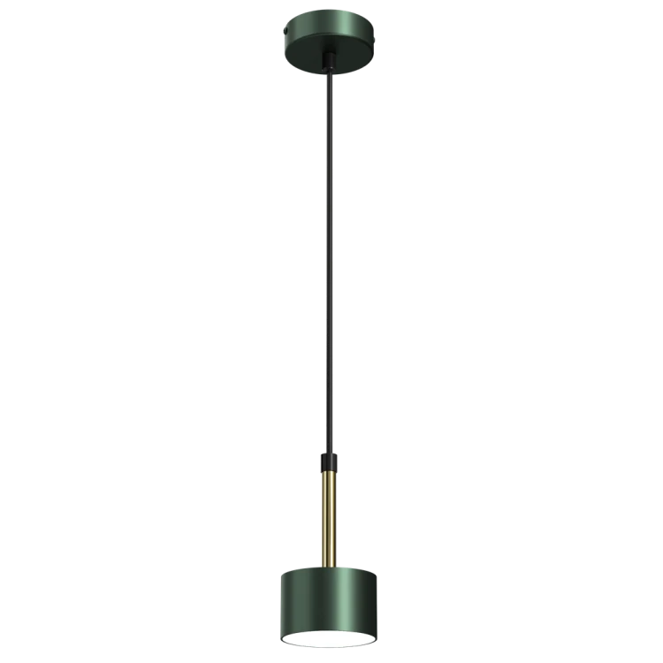 Lampa wisząca ARENA GREEN/GOLD 1xGX53 MLP7766 Milagro