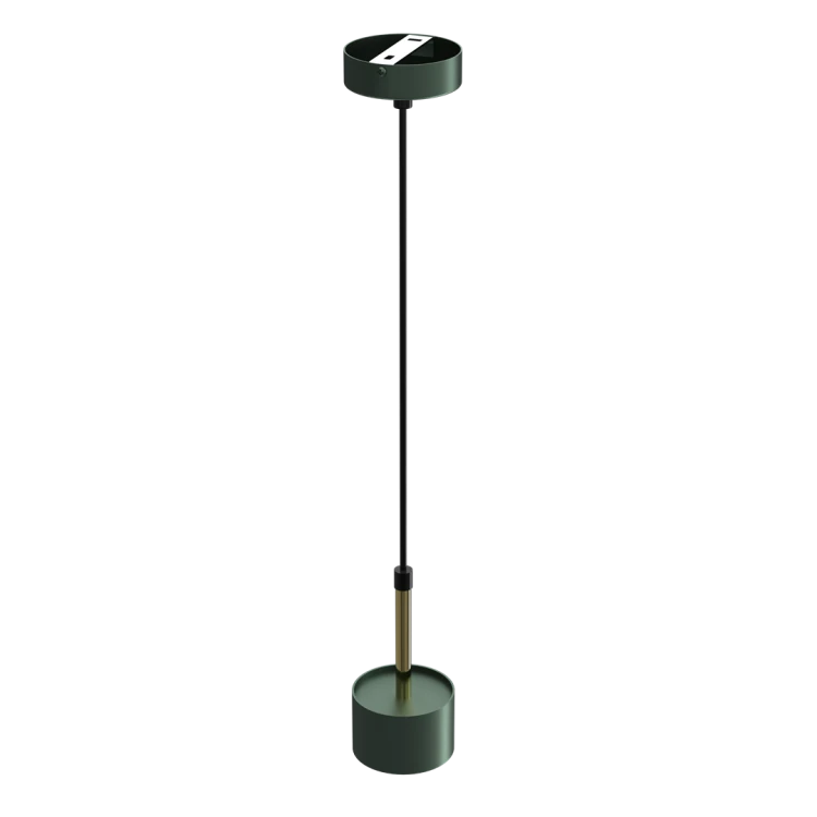 Lampa wisząca ARENA GREEN/GOLD 1xGX53 MLP7766 Milagro