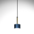 Lampa wisząca ARENA BLUE/GOLD 1xGX53 MLP7772 Milagro