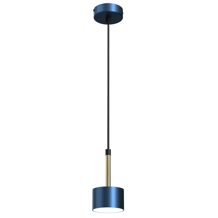 Lampa wisząca ARENA BLUE/GOLD 1xGX53 MLP7772 Milagro