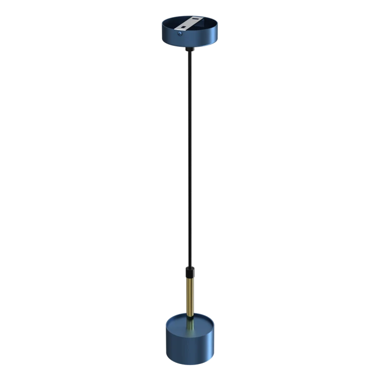 Lampa wisząca ARENA BLUE/GOLD 1xGX53 MLP7772 Milagro