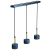 Lampa wisząca ARENA BLUE/GOLD 3xGX53 MLP7773 Milagro
