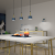 Lampa wisząca ARENA BLUE/GOLD 3xGX53 MLP7773 Milagro