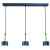 Lampa wisząca ARENA BLUE/GOLD 3xGX53 MLP7773 Milagro