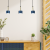 Lampa wisząca ARENA BLUE/GOLD 3xGX53 MLP7773 Milagro