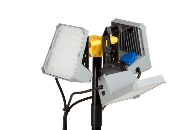 Statyw stalowy Stojak FUTURE STAND 000737 Lena Lighting do lamp UV-C Sterilon z klikiem 2m Click Head czarny