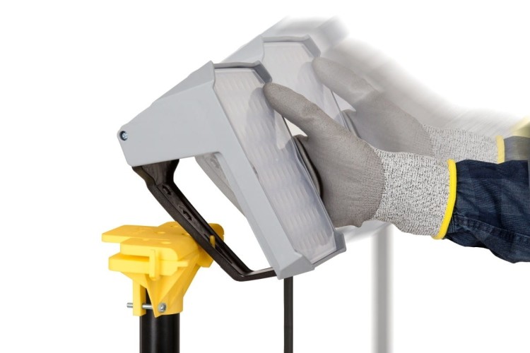 Statyw stalowy Stojak FUTURE STAND 000737 Lena Lighting do lamp UV-C Sterilon z klikiem 2m Click Head czarny