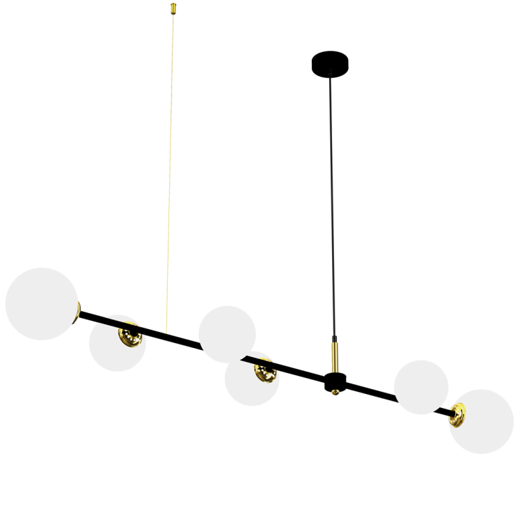 Lampa wisząca POP 6xE14 MLP7846 Milagro