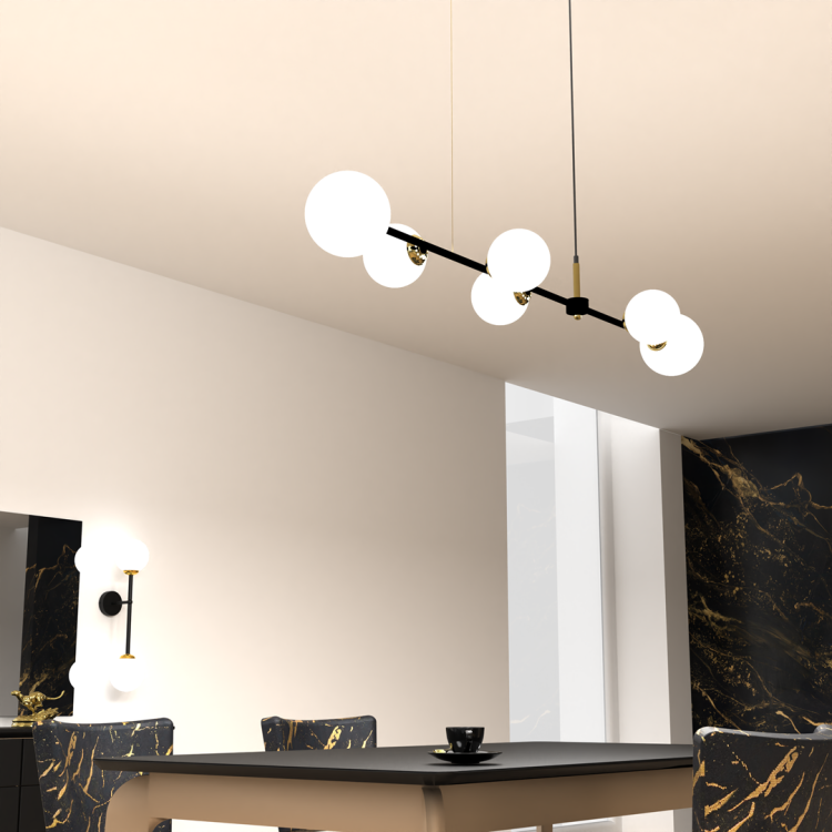 Lampa wisząca POP 6xE14 MLP7846 Milagro